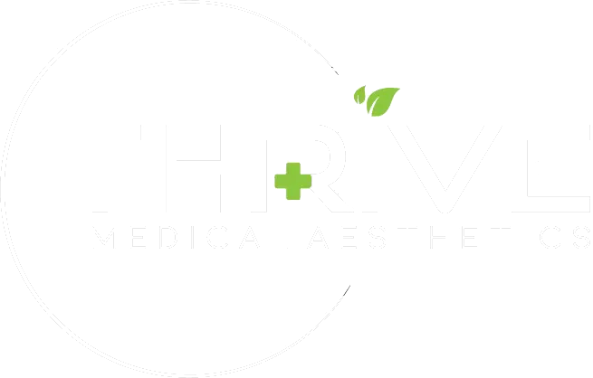 thrive logo white